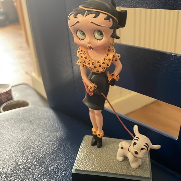 Betty Boop Other - Betty Boop out for a stroll!! Rare collectible in perfect condition!!